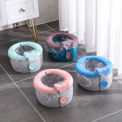 Custom Logo Baby Toilettenputt in Serenity Blau Ozean freundlich PP TPE für Putty Training