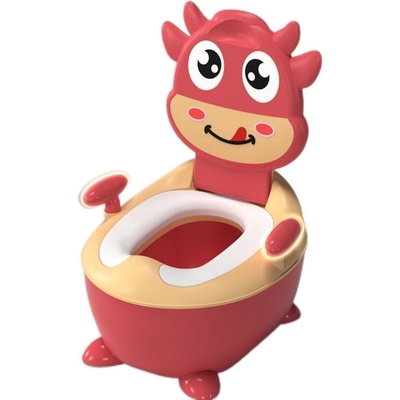 Kuhform Dunkelgrün Rot Babypotty mit EN71-Prüfzeugnis