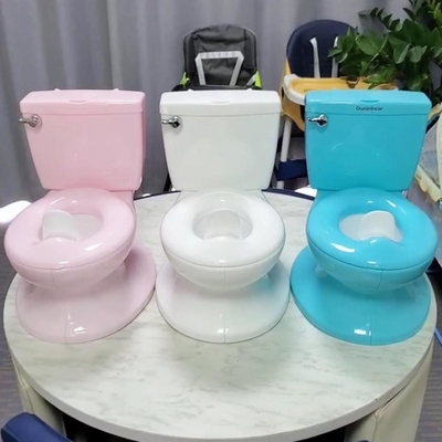 Multifunktionelle große quadratische Babypotty-Toilette mit Spülgeräusch