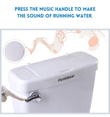 Multifunktionelle große quadratische Babypotty-Toilette mit Spülgeräusch
