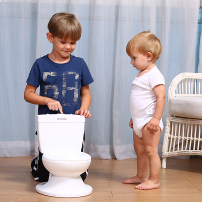 Multifunktionale, große, quadratische Babypotty-Toilette mit Flush-Sound