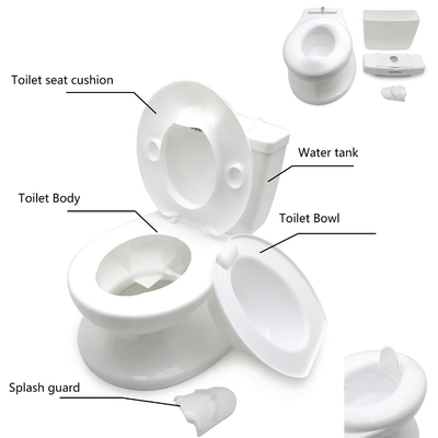 Multifunktionale, große, quadratische Babypotty-Toilette mit Flush-Sound