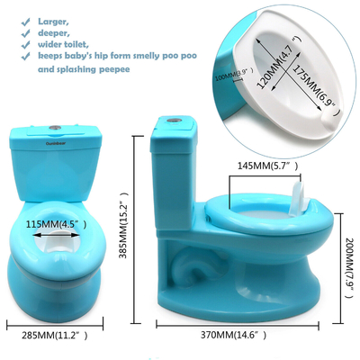 Echte Kinder Toiletten Babypotty Toilette zum Training in rosa/weiß/blau