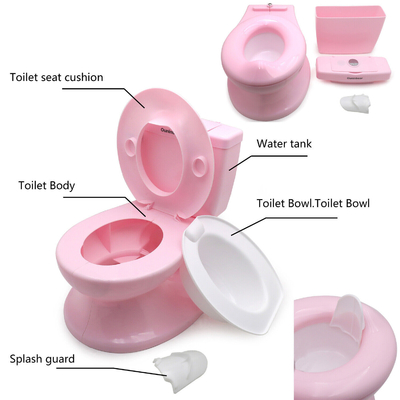 Echte Kinder Toiletten Babypotty Toilette zum Training in rosa/weiß/blau