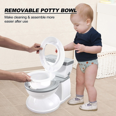 Öko-freundliche Druckmuster Babypotty-Toiletten-Trainer mit EN-71-Zertifizierung