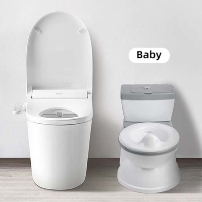 Öko-freundliche Druckmuster Babypotty-Toiletten-Trainer mit EN-71-Zertifizierung