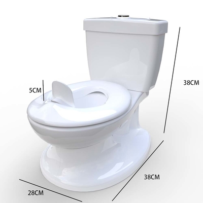 Öko-freundlich Blau Rosa Weiß Druck Kinder Potty Toilettentrainer mit individueller Verpackung und Logo