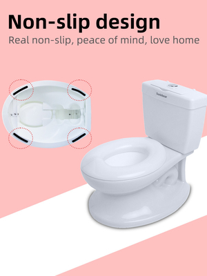 Öko-freundlich Blau Rosa Weiß Druck Kinder Potty Toilettentrainer mit individueller Verpackung und Logo