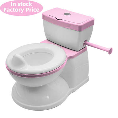 Blau-Rossig-Weiß-Kinder-Potty-Toilettentrainer mit benutzerdefiniertem Logo und umweltfreundlichem Design