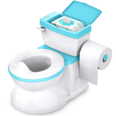 Öko-freundliche Grau/Pink/Blau-Druck Baby Potty Trainingssitz mit individuellem Logo