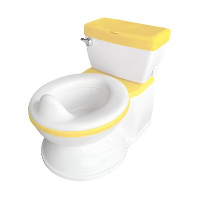 2 in 1 gelbe Klappkrankheit für Babypotty Trainingssitz Sicherheit Portable Karton realistischer Kommodus-Sitzdeckel