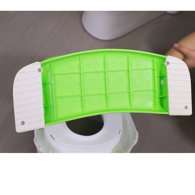 Weiches Kissen Babypotty Training Toilettensitz mit Stuhl Stuhlleiter Umweltfreundliches Design