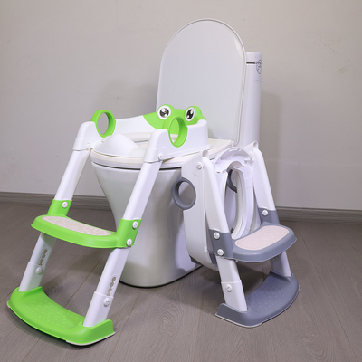 Weiches Kissen Babypotty Training Toilettensitz mit Stuhl Stuhlleiter Umweltfreundliches Design