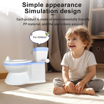 Babyhood-Potty Plastik Baby-Potty-Stuhl Öko-freundliche Plastik Bären OEM angepasstes Logo