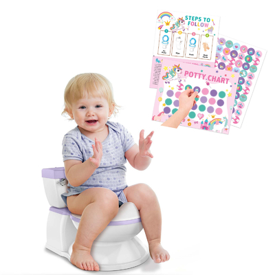 Graffiti-Aufkleber Potty-Training-Diagramm Farben für kleine Kinder Junge Mädchen