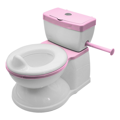 Nicht rutschfähige, realistische Potty-Trainingstoilette für Kleinkinder mit Soft Seat Flushing Sound Prüfbescheinigung EN71