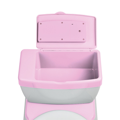 Nicht rutschfähige, realistische Potty-Trainingstoilette für Kleinkinder mit Soft Seat Flushing Sound Prüfbescheinigung EN71