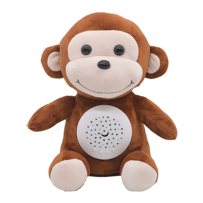 Neues Baby Sternennacht gefüllte Tierpuppe Musik beruhigender Schlaf Kinder kreatives Geschenkspielzeug