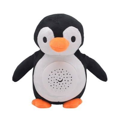 Neues Baby Sternennacht gefüllte Tierpuppe Musik beruhigender Schlaf Kinder kreatives Geschenkspielzeug