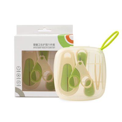 Personalisiertes Logo Multifunktionales Tragbares Baby Nagelschneidertücher-Set Baby-Pflege-Set für Baby-Junge-Mädchen