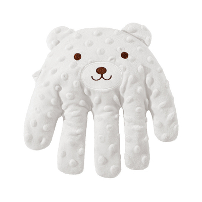Baby-Handpuppen Kinder Schock-Reissbeutel Anti-Schock Beruhigungsmittel Große Handfläche Schlaf-Artefakt Neugeborenes Kissen Handpuppe Fingerpuppen