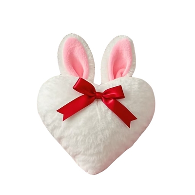 Weißes Herz Kissen Kissen Spielzeug Werfen Kissen Geschenk Valentinstag Dekorationskissen, Hochzeitsdekorationen